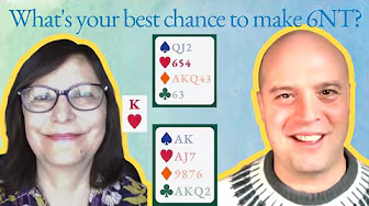How can you get that last winner to make 6NT without an entry back? – with Shilpa Lakhani