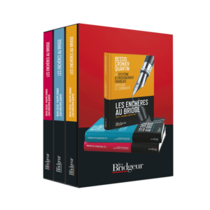 Pack Tome 1, 2 et 3 Les Enchères au Bridge Coffret Collector