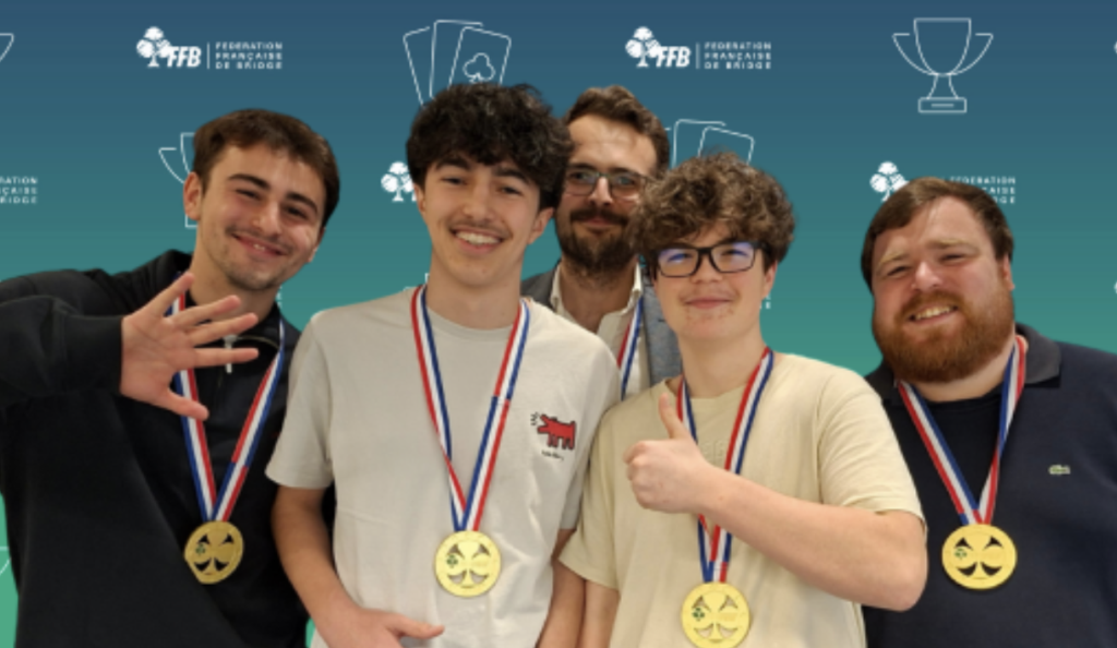 Léo Rombaut, Colin Deheeger, Pierre Bedouet, Esteban Lyoen, Lubin Crepin