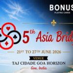 Goa to Host the 5th Asia Cup Bridge Championships in June