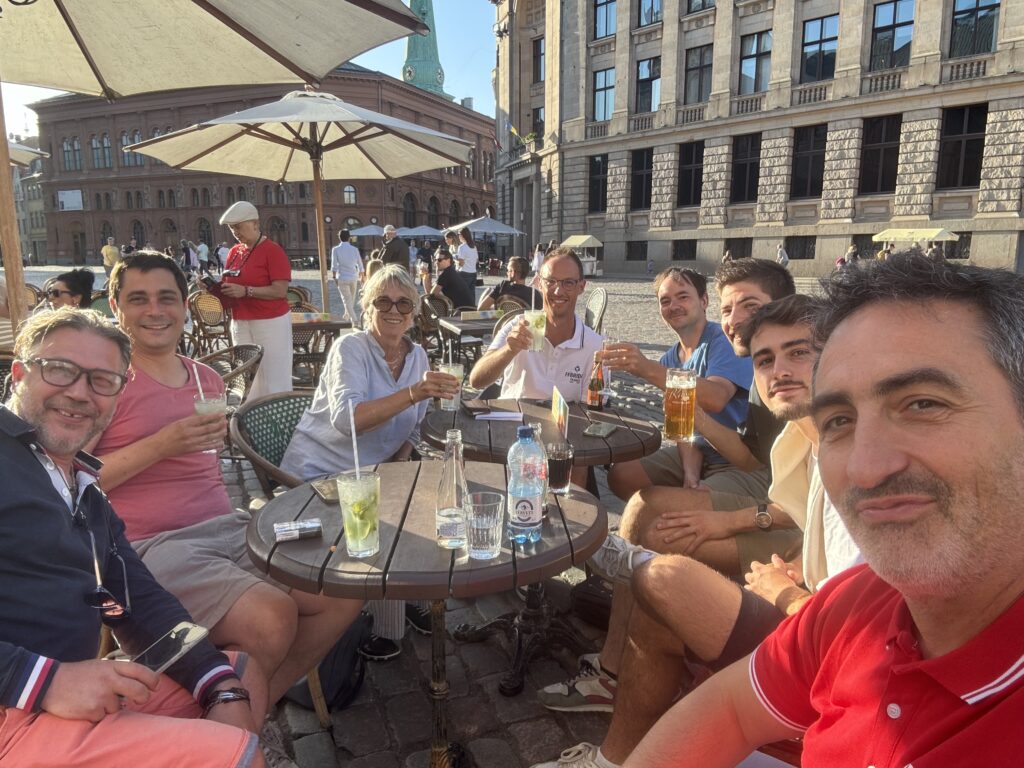 Suivez les Français à Riga avec les vidéos de Jérôme Rombaut
